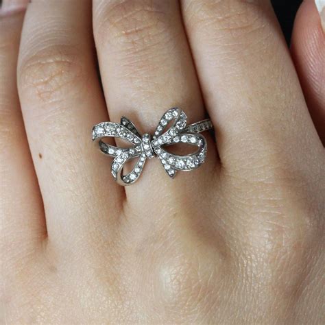 tiffany bow ring replica|tiffany bowtie diamond ring.